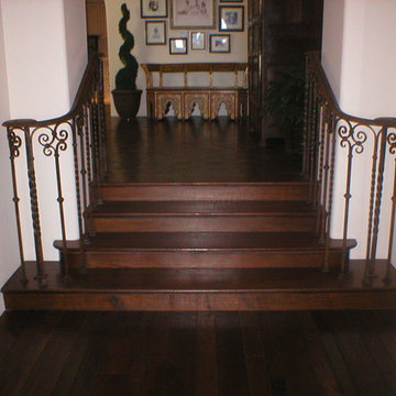 Railings and staircases