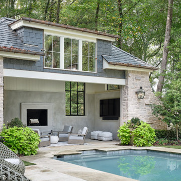 Pool Cabana Makeover