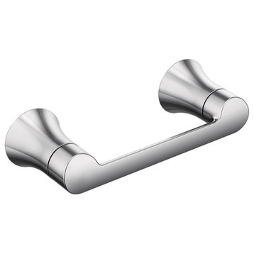 Moen YB0208 Doux Wall Mounted Double Post Toilet Paper Holder - Chrome