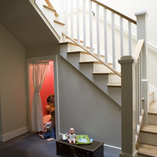 Canyon Stairs, Halls and Mudroom
