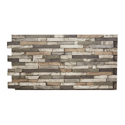 145-MESA STACKED SLATE WALL PANEL - 24"H - Wall Panels