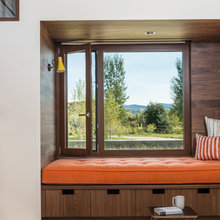 bench and pull out storage