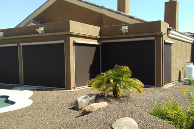 Inspiration for a modern home design remodel in Phoenix