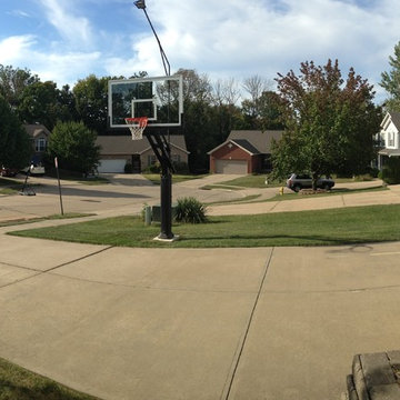 Cory D's Pro Dunk Platinum Basketball System on a 44x18 in Covington, KY