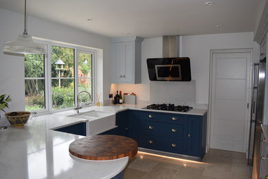 Contemporary kitchen in London.