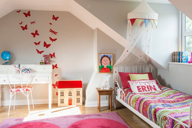 This is an example of an eclectic kids' room in Manchester.