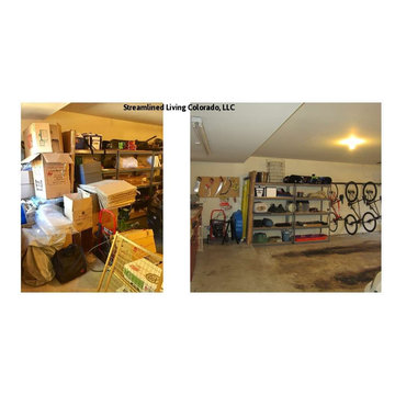 Garages! Before/after photos from multiple garage projects