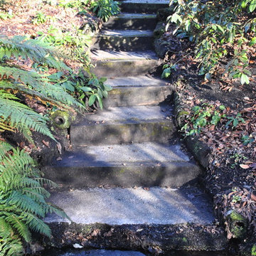 Mr and Mrs Stewarts Railway Sleeper Garden