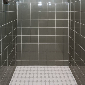 The Retro Green Bathroom