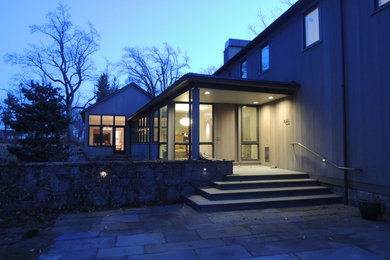 Modern exterior home idea in Boston
