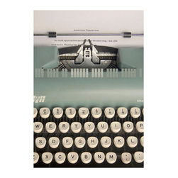 American Typewriter Art Print by Tom Davie - Prints And Posters