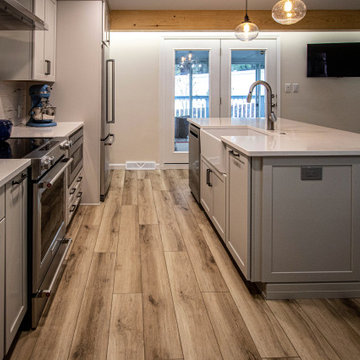 Zen Style Kitchen Design with Natural Elements