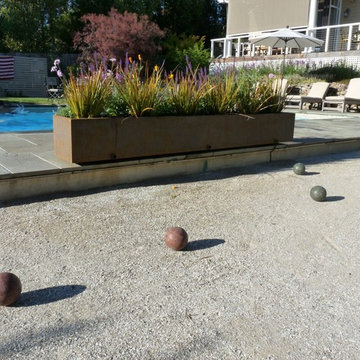 Sonoma County Pool House and Back Yard Recreation Features