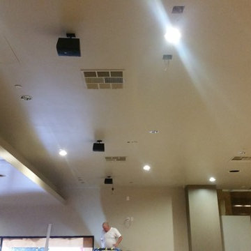 Sports Bar Audio Visual and Sound System Installation