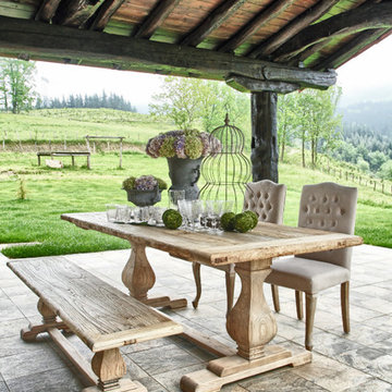 Estilo Rústico y casas de Campo