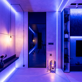 На фото: маленькие прихожие в современном стиле