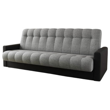 VENA Sleeper Sofa ,Black/Grey