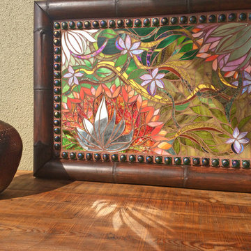 "Lotus Flowers" made for an outdoor patio overlooking Clearwater Beach