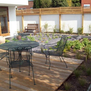 Rooftop Garden - Wooden Decking