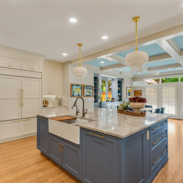 Denver Hilltop Modern French Kitchen