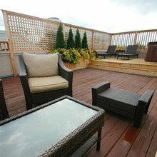 Rooftop deck