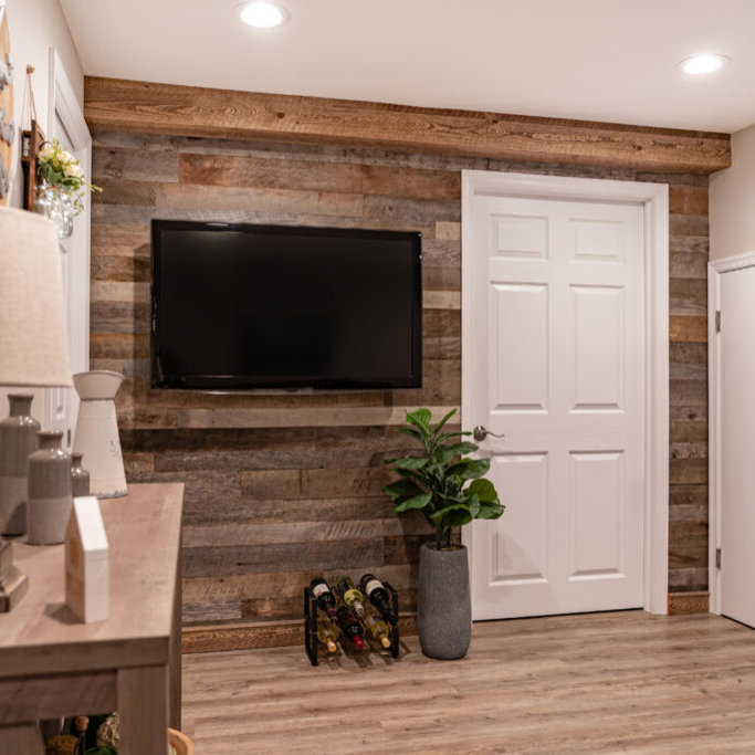 75 Shiplap Wall Basement Ideas You'll Love - June, 2025 | Houzz