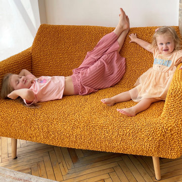 Mango Loveseat 2 Seater Slipcover | Microfibra Collection | Interior design