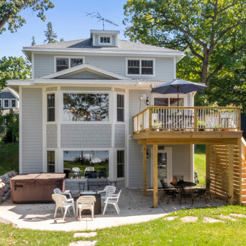 Delavan Lake Cottage Receives a Face 'Lift'
