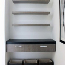 Lauren hallway shelves