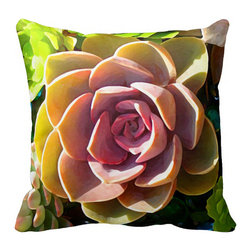 Succulent Pond Pillow - Products
