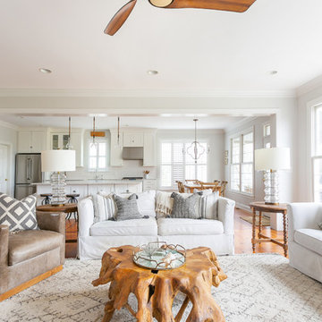 Mt. Pleasant Living Room, Kitchen & Patio Makover