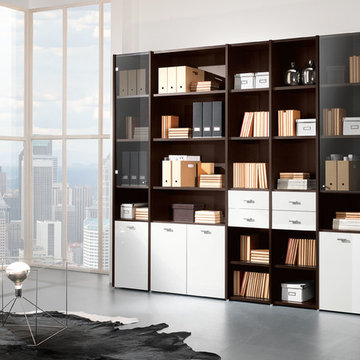 Italian Modular Storage Library Composition VV LE5068 - $2,799.00