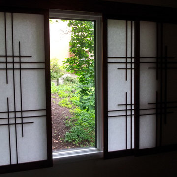 Shoji screens for window
