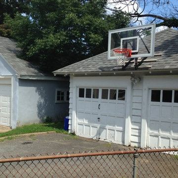 Nick A's Roof King Platinum Basketball System on a 18x20 in Drexel Hill, PA
