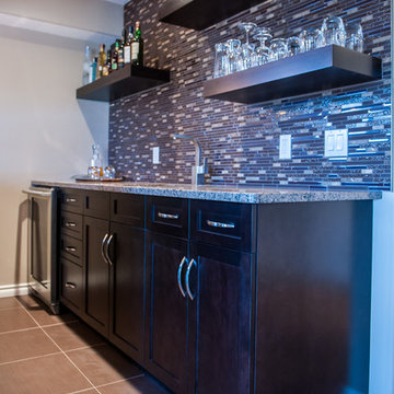 Masculine Modern Basment