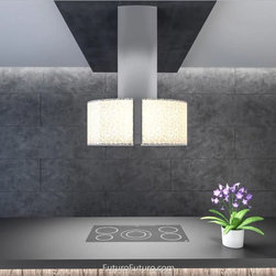 34&Prime; Murano Mayflower LED Island Range Hood - Range Hoods And Vents