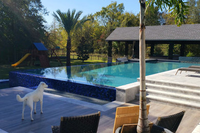 Trendy home design photo in Houston
