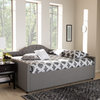Eliza Gray Fabric Queen Daybed