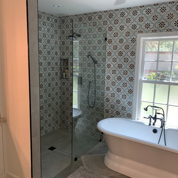 Modern Framhouse Shower