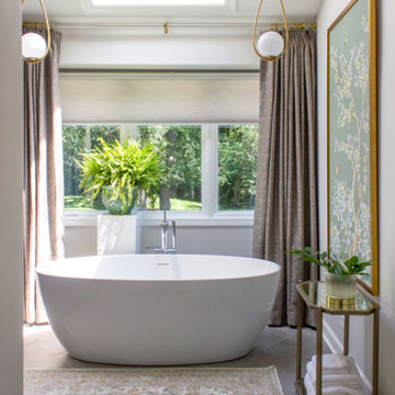 Advanced Design Studio - Sunsoaked Tower Lakes Bathroom