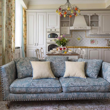 Квартира для молодой семьи в провансе с элементами стиля Coastal Living