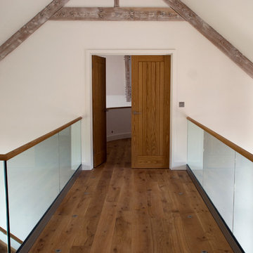 Mr. Younger's Barn Conversion - Bespoke Glass Balustrade