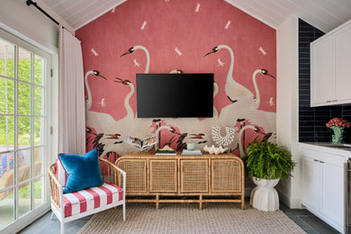 Inspiration for a living room remodel in New York