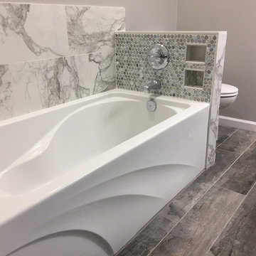 A feminine bathroom remodel