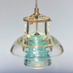 Pyrex Insulator Lantern Pendant - Pendant Lighting