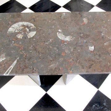 Fossil Marble Table Tops