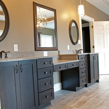 After Photo, Master Bath Remodel - Moore Residence -  Before and After