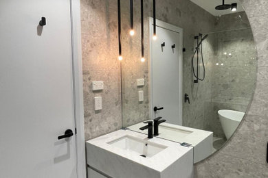 Custom Shape Bathroom Mirror