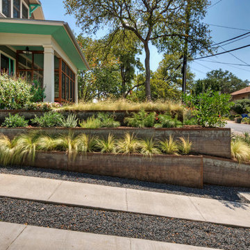 Steel Retaining Wall