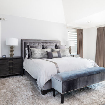 Elegantly Modern Master Bedroom